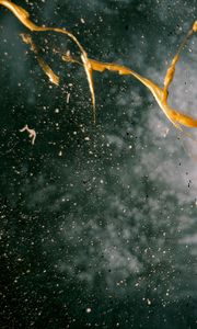 Preview wallpaper glass, paint, splashes, stains, abstraction