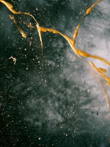 Preview wallpaper glass, paint, splashes, stains, abstraction