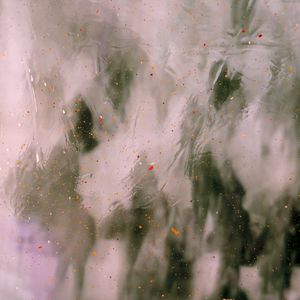 Preview wallpaper glass, paint, splashes, abstraction