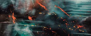 Preview wallpaper glass, paint, stains, surface, abstraction