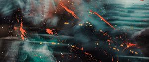 Preview wallpaper glass, paint, stains, surface, abstraction
