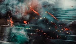 Preview wallpaper glass, paint, stains, surface, abstraction