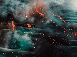 Preview wallpaper glass, paint, stains, surface, abstraction