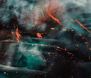 Preview wallpaper glass, paint, stains, surface, abstraction