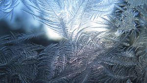 Preview wallpaper glass, pattern, frost, macro