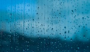 Preview wallpaper glass, rain, drops, wet, macro