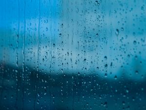 Preview wallpaper glass, rain, drops, wet, macro