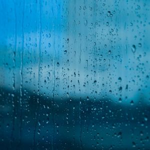 Preview wallpaper glass, rain, drops, wet, macro