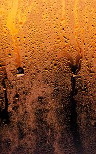Preview wallpaper glass, rain, drops, macro