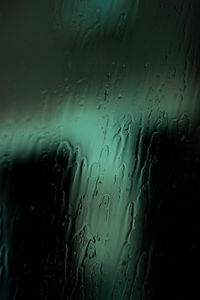 Preview wallpaper glass, rain, water, macro, green