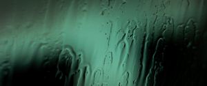 Preview wallpaper glass, rain, water, macro, green