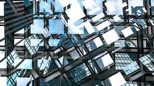 Preview wallpaper glass, reflection, architecture, building
