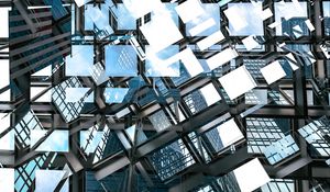 Preview wallpaper glass, reflection, architecture, building