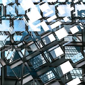 Preview wallpaper glass, reflection, architecture, building