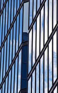 Preview wallpaper glass, reflection, facade, building