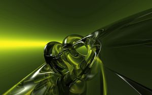 Preview wallpaper glass, steel, background, green