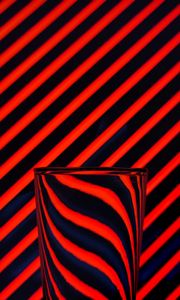 Preview wallpaper glass, stripes, distortion, glassy, dark