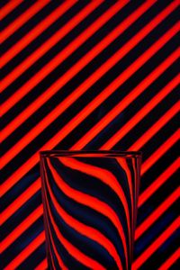 Preview wallpaper glass, stripes, distortion, glassy, dark