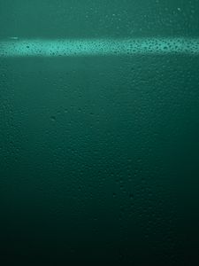 Preview wallpaper glass, surface, drops, wet, macro, green
