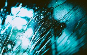 Preview wallpaper glass, water, macro, droplets, drops