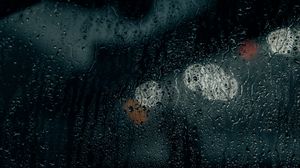 Preview wallpaper glass, wet, dark, macro, surface
