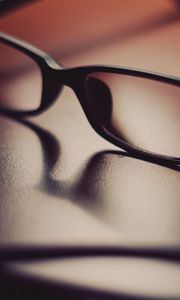 Preview wallpaper glasses, surface, shadow, glass, lenses, frames