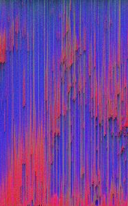 Preview wallpaper glitch, distortion, lines, interference, abstraction