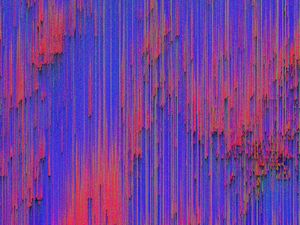 Preview wallpaper glitch, distortion, lines, interference, abstraction