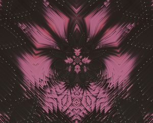 Preview wallpaper glitch, pattern, abstraction, digital, noise, pink