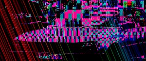 Preview wallpaper glitch, ripple, distortion, noise, digital