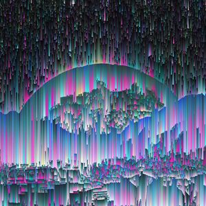 Preview wallpaper glitch, stripes, colorful, abstraction