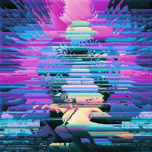 Preview wallpaper glitch, stripes, noise, colorful, abstraction