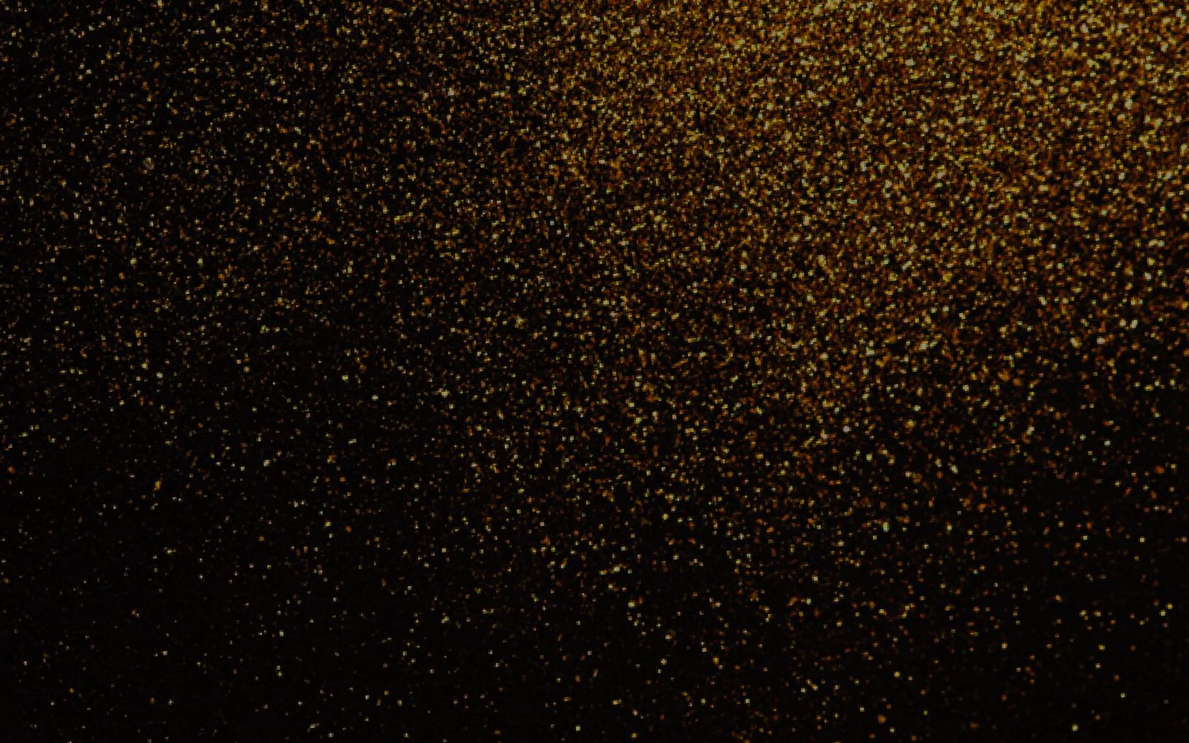 Download wallpaper 1680x1050 glitter, gold, particles, dark widescreen  16:10 hd background