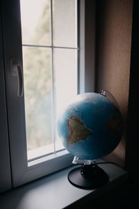 Preview wallpaper globe, map, ball, window