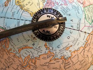 Preview wallpaper globe, map, travel, world