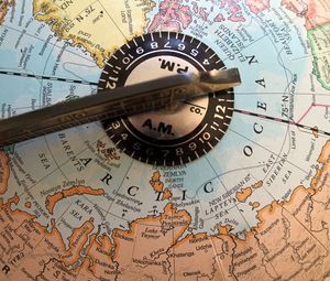 Preview wallpaper globe, map, travel, world