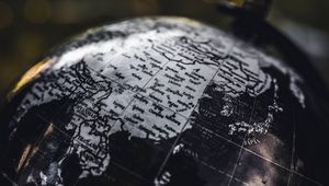 Preview wallpaper globe, map, travel