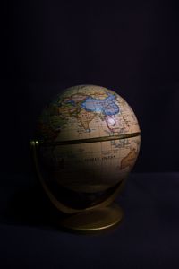 Preview wallpaper globe, map, travel, darkness