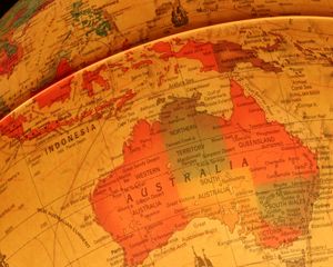 Preview wallpaper globe, map, vintage, travel