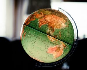 Preview wallpaper globe, surface, ball