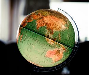 Preview wallpaper globe, surface, ball