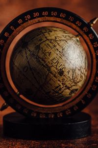 Preview wallpaper globe, vintage, old, geography