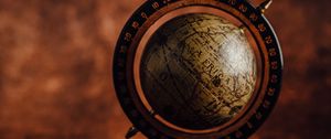 Preview wallpaper globe, vintage, old, geography