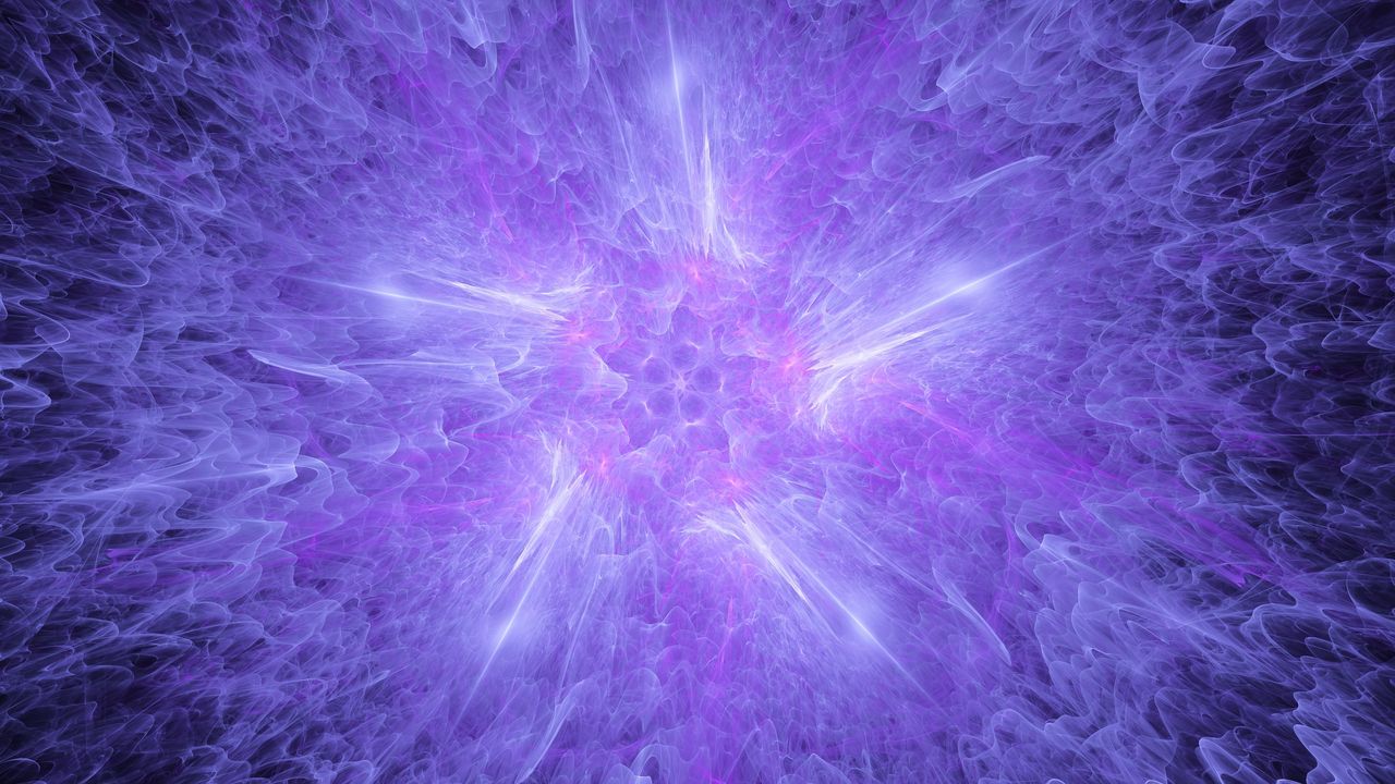 Wallpaper glow, background, shapes, purple, abstraction
