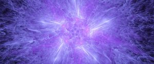 Preview wallpaper glow, background, shapes, purple, abstraction