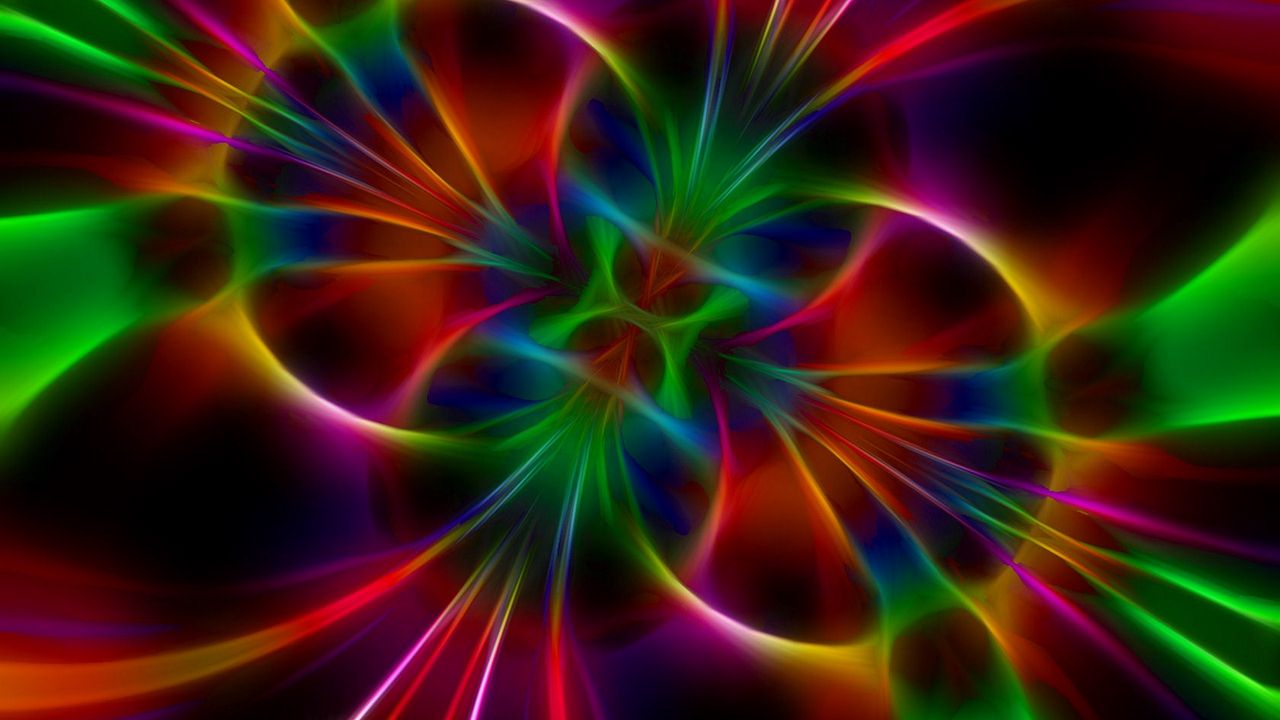 Wallpaper glow, bright, abstract, background, color