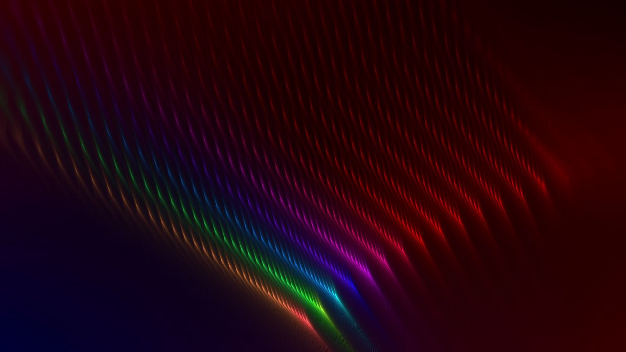 Wallpaper glow, colorful, lines, abstraction, bright