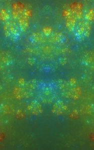 Preview wallpaper glow, kaleidoscope, background, abstraction