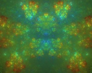 Preview wallpaper glow, kaleidoscope, background, abstraction