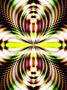 Preview wallpaper glow, kaleidoscope, shapes, background